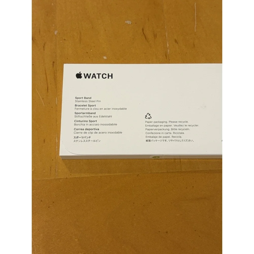 APPLE Purple Fog Sport Watch Band. #MFFX4AM/A. Size 42 MM. NEW Sealed.